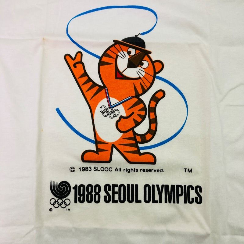 T -Shirt 1983 1988 Seoul Olympics A