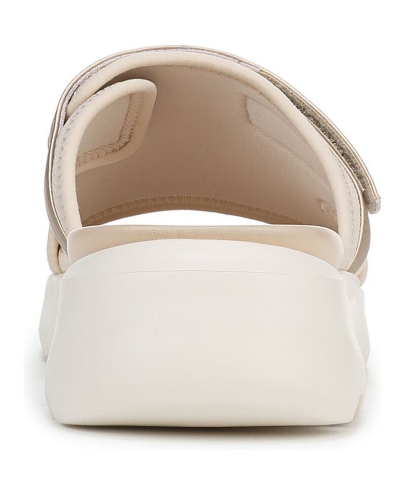 Sandals Ryka Womens Brilliant Sport Slide Tapioca Beige Mesh Fabric