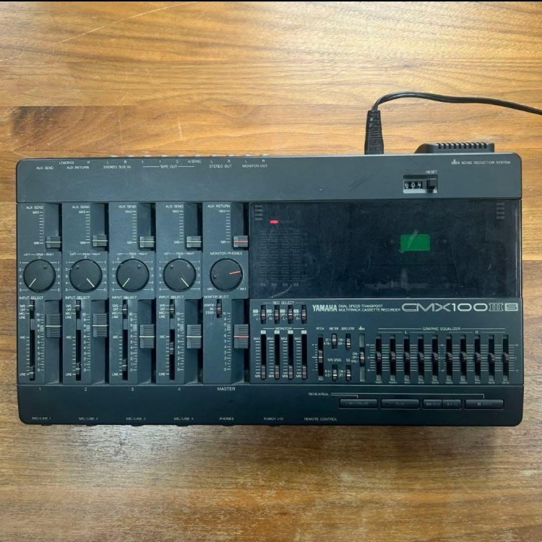 Multitrack Recorders Yamaha Cmx100Iii 4 Mtr