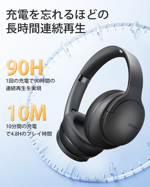 Wireless Headphones Doqaus( Bluetooth5.3 90 Aac Pc Life4