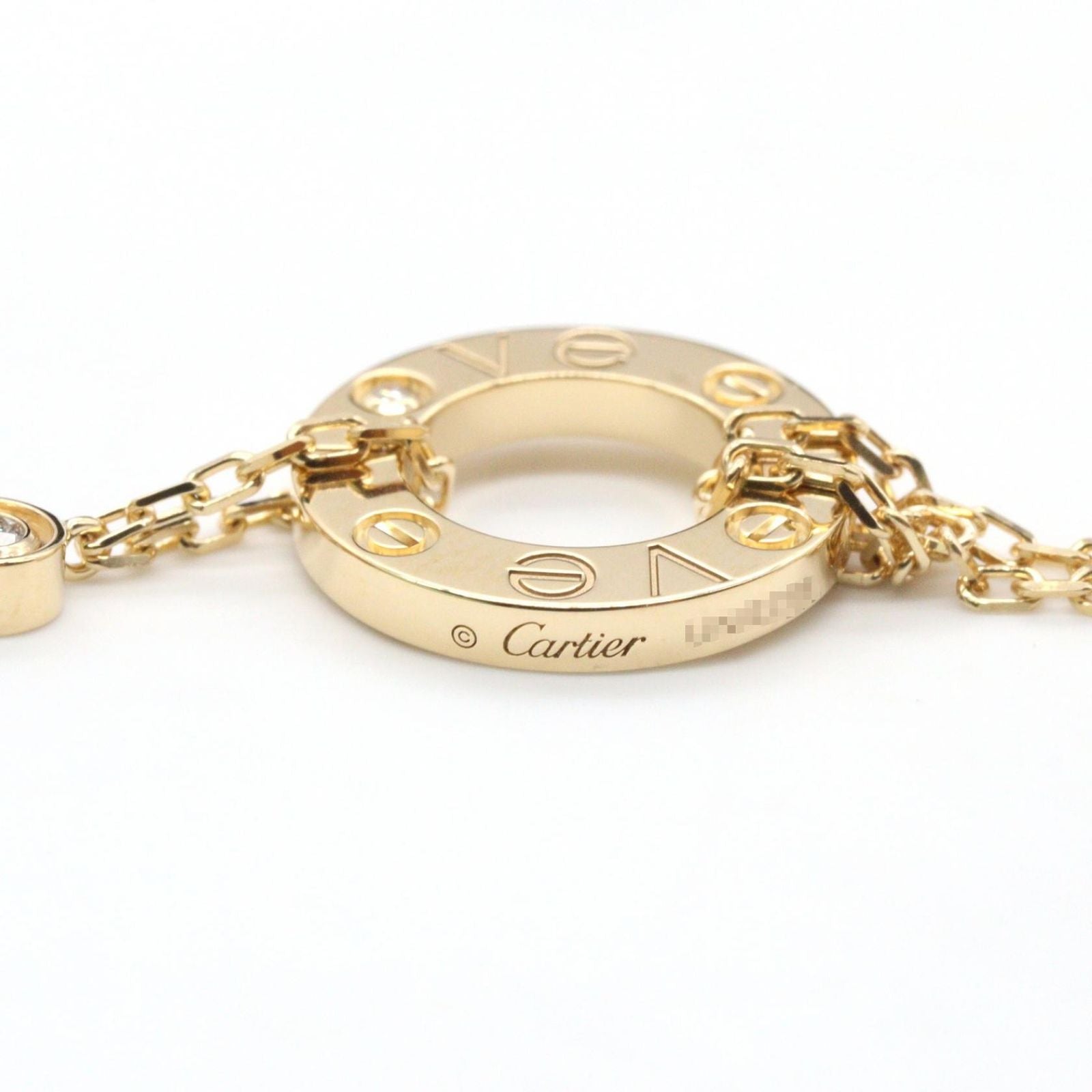 Cartier Necklace 2Pd B7219500 38/41 K18