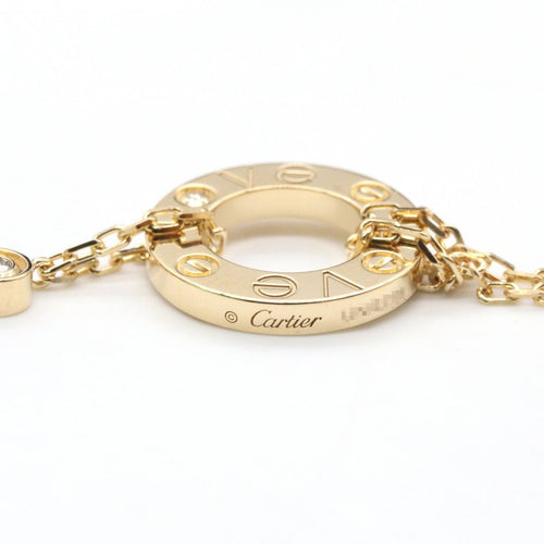 Cartier Necklace 2Pd B7219500 38/41 K18