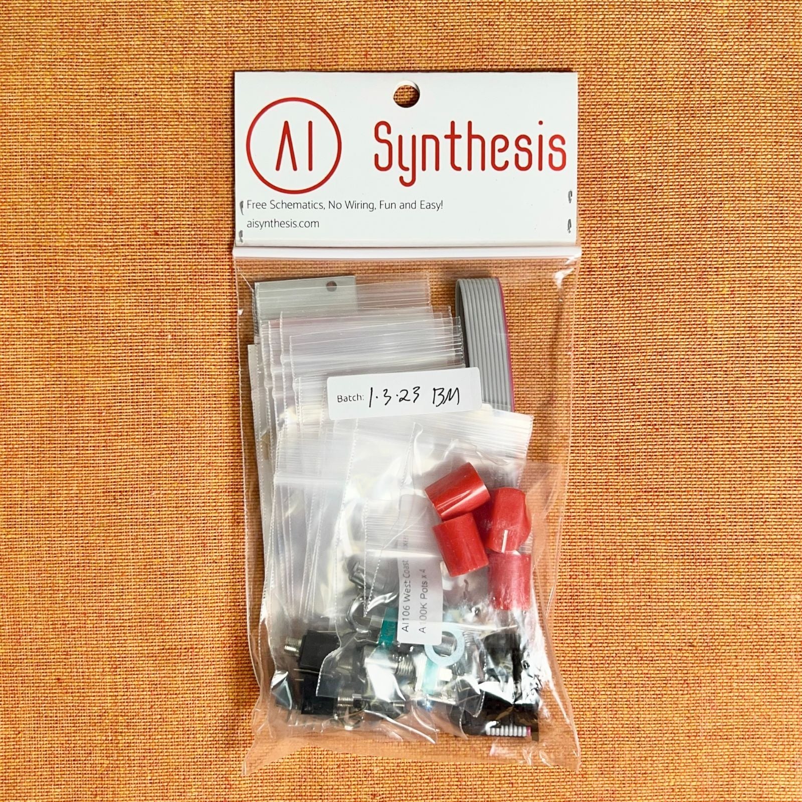 Modular Synthesizer Ai106 West Coast Mixer (Aluminium) Diy Kit