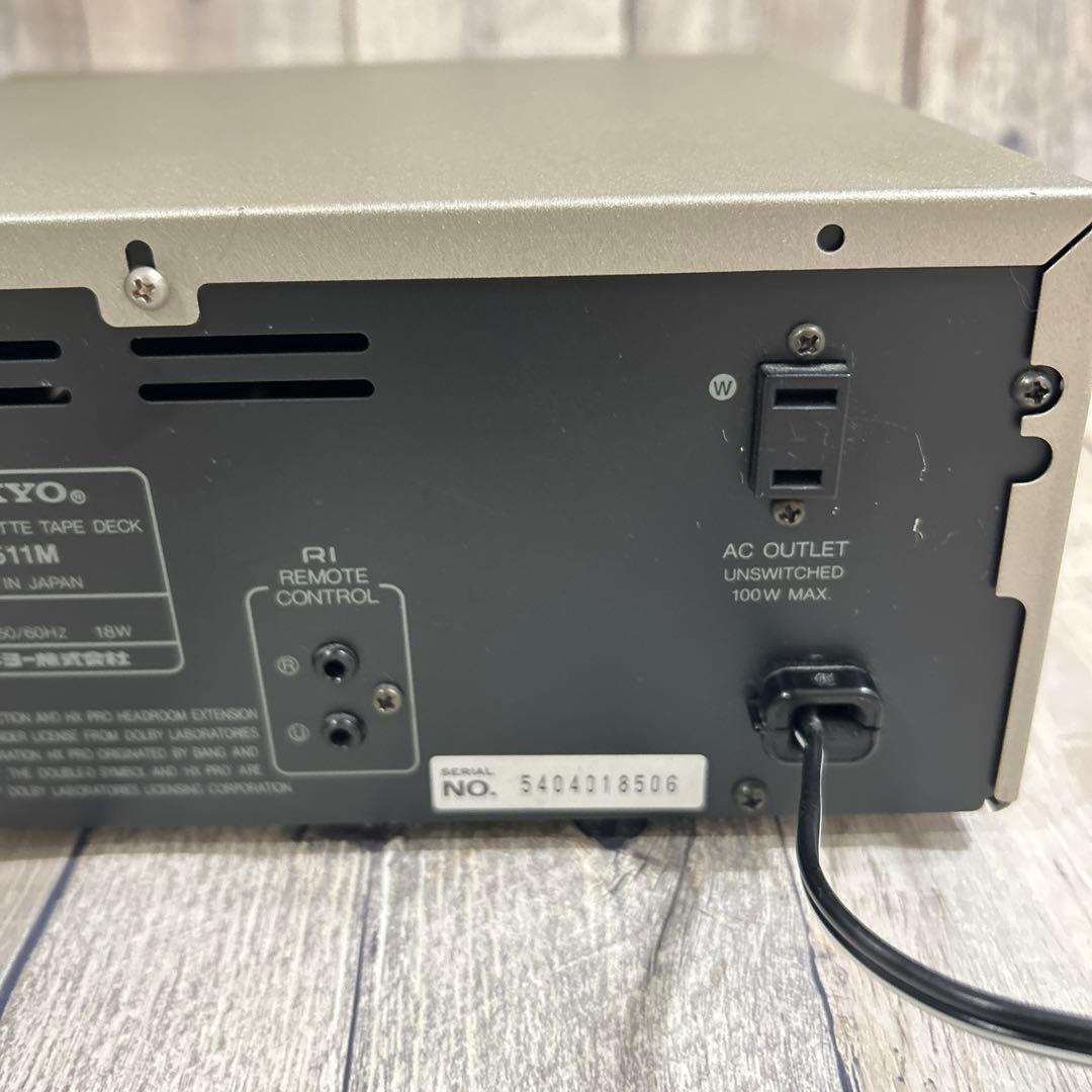 Onkyo Cd, Md Cassette Decks K-511M