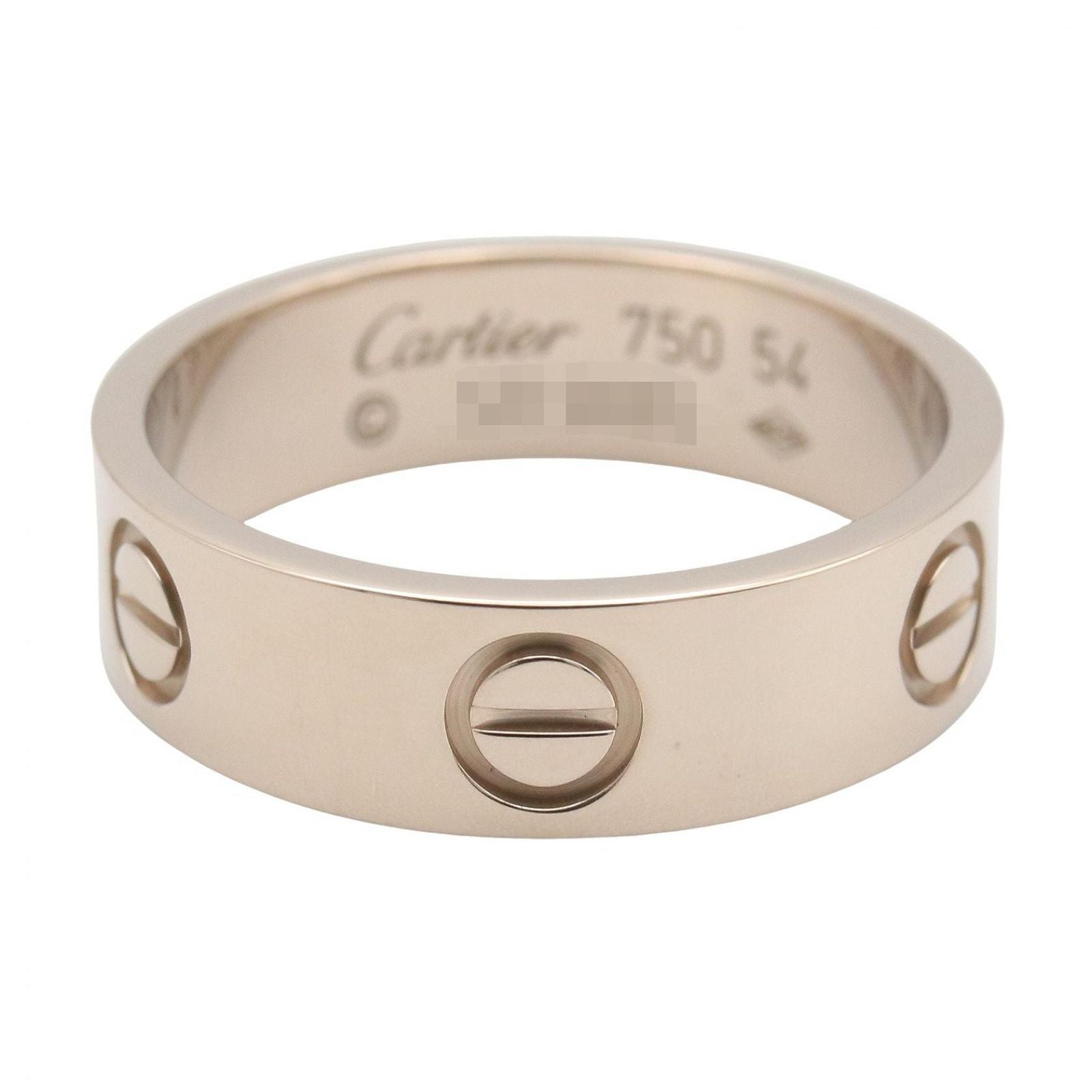 Cartier Ring K18Wg Used A