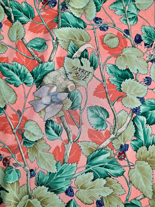 Hermes Bandanas Thin Scarves L'Arbre De Soie