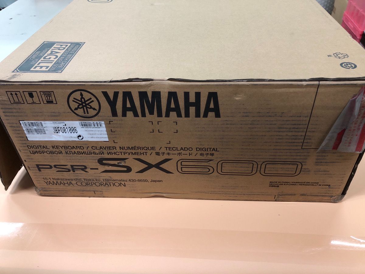 Yamaha Keyboard Electronic Piano Psr-Sx600 61