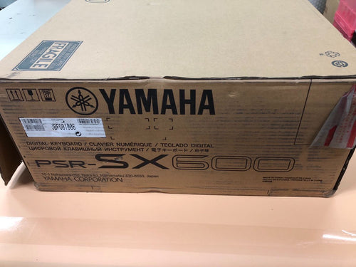 Yamaha Keyboard Electronic Piano Psr-Sx600 61