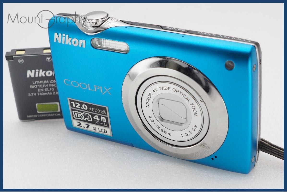 Compact Digital Camera Nikon Coolpix S3000 #I11016
