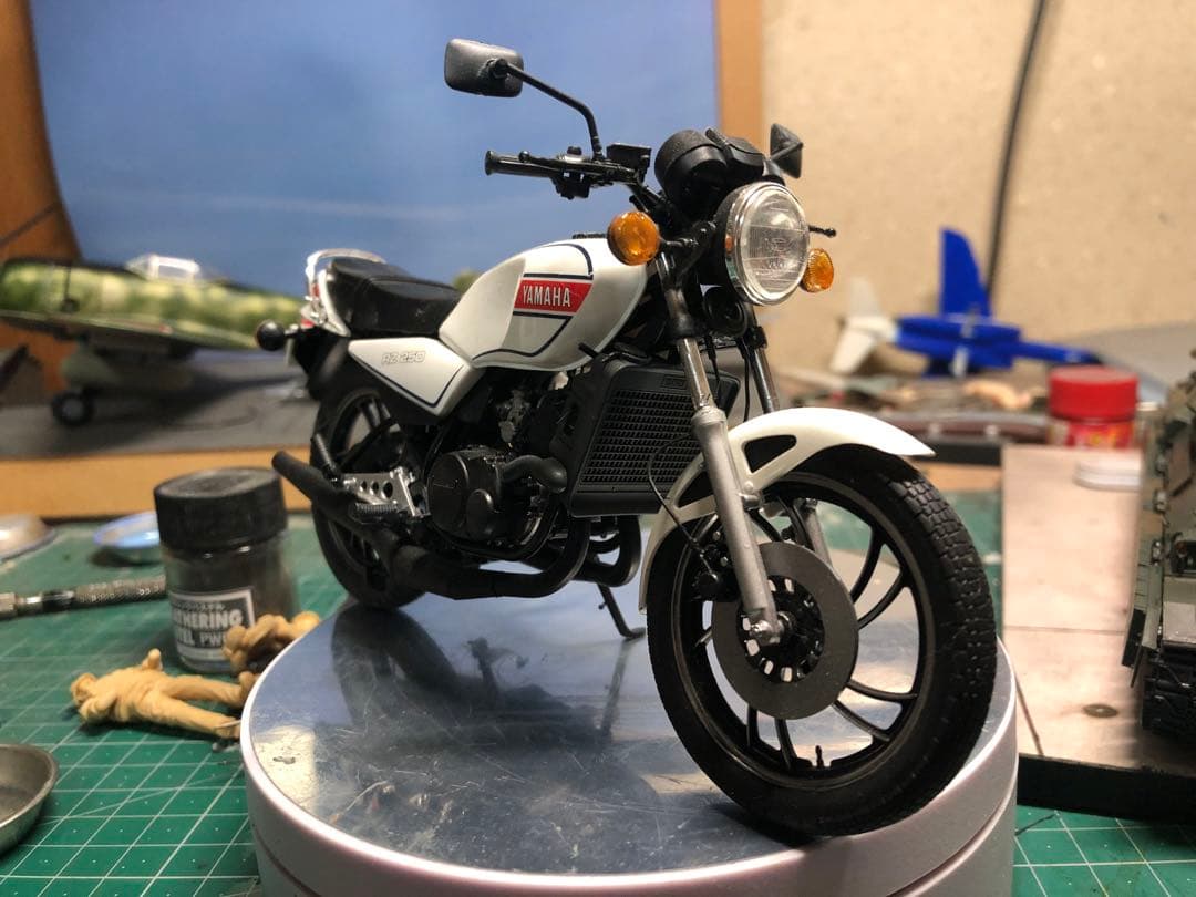 Yamaha Motorcycle Bike 1/12 Rz250