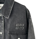 Miu Denim Jackets Coveralls 23Ss 4-Pocket Jacket