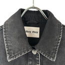 Miu Denim Jackets Coveralls 23Ss 4-Pocket Jacket
