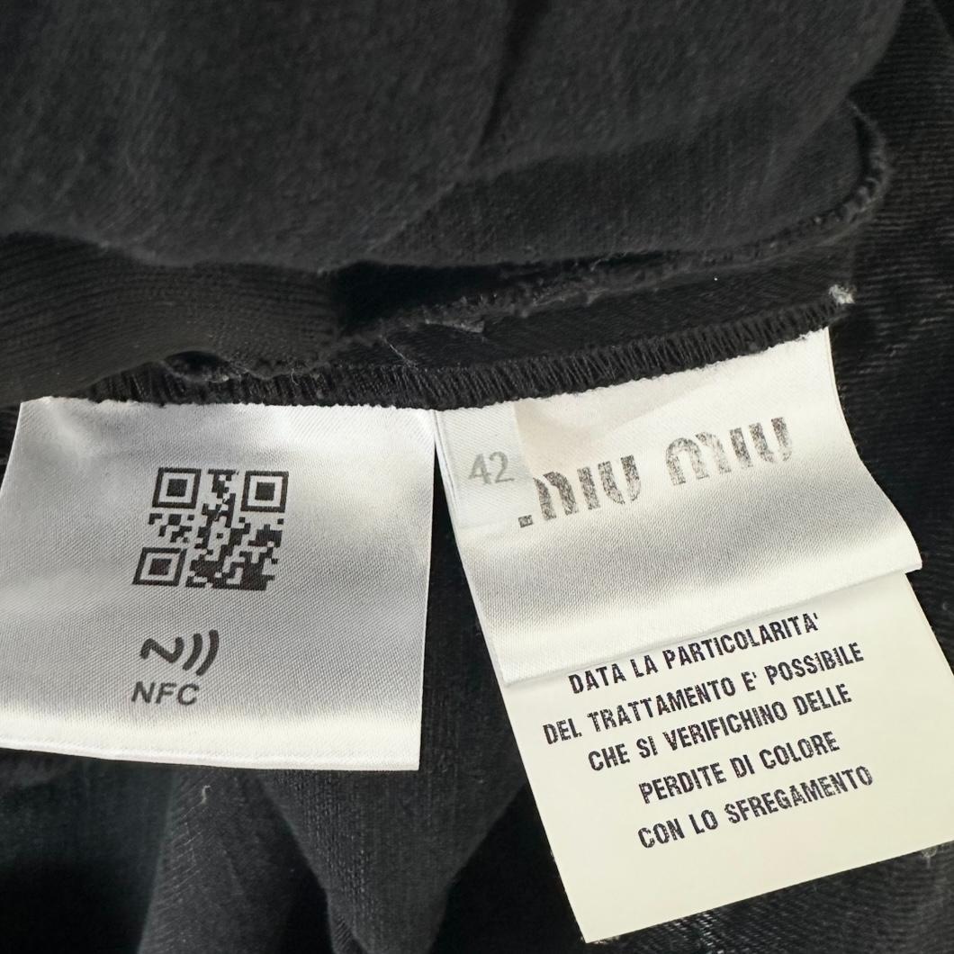 Miu Denim Jackets Coveralls 23Ss 4-Pocket Jacket