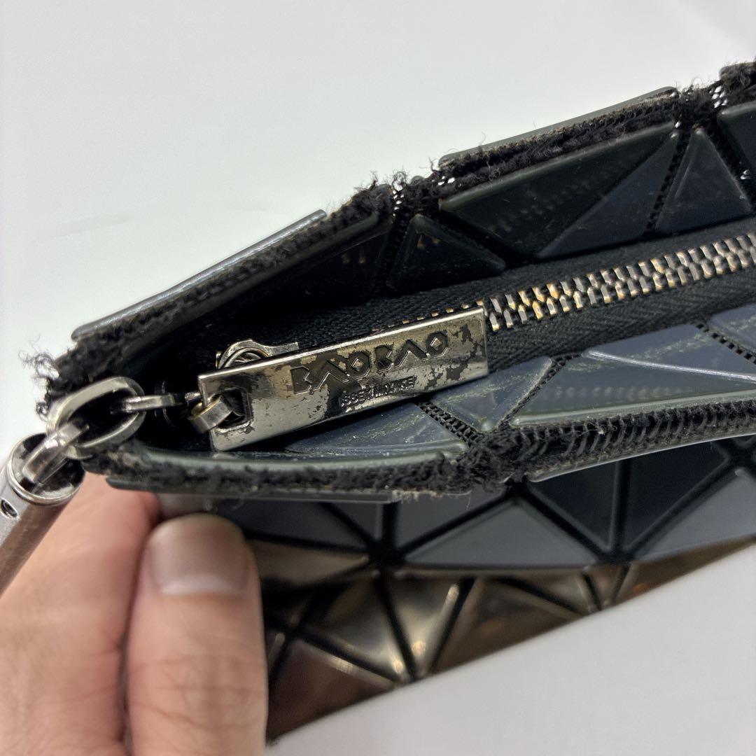 Baobao Isseymiyake Shoulder Bags Issey Miyake Bao Bag Y2K Silver X Gray