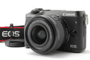 Mirrorless Interchangeable Lens Cameras Canon Eos M6 Ef-M 15-45Mm 3.5-6.3#398