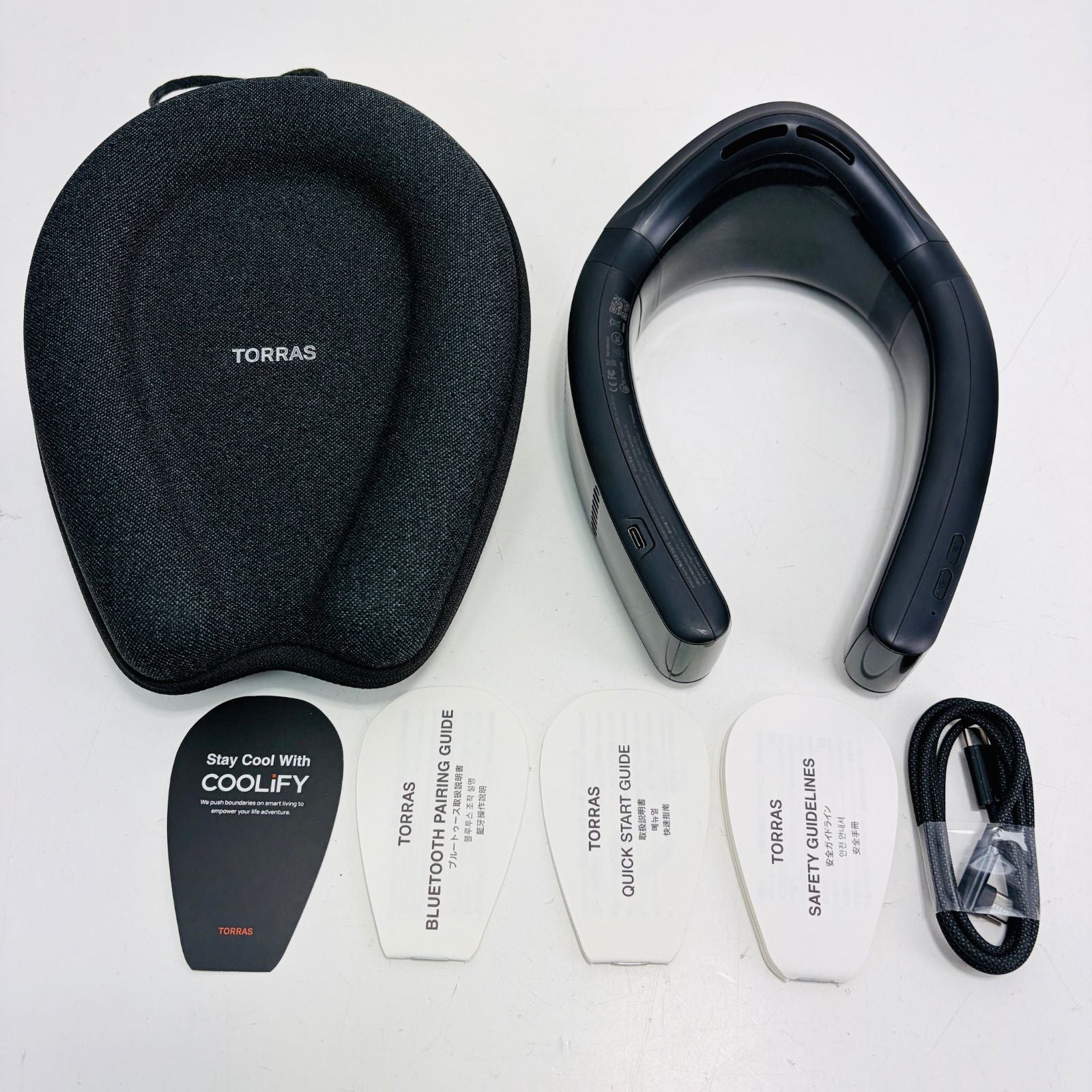 Torras Neck Cooler Fg6A Coolify Cyber Black