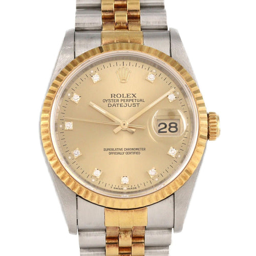 Rolex Automatic Winding Clock 16233G. Ssxyg S