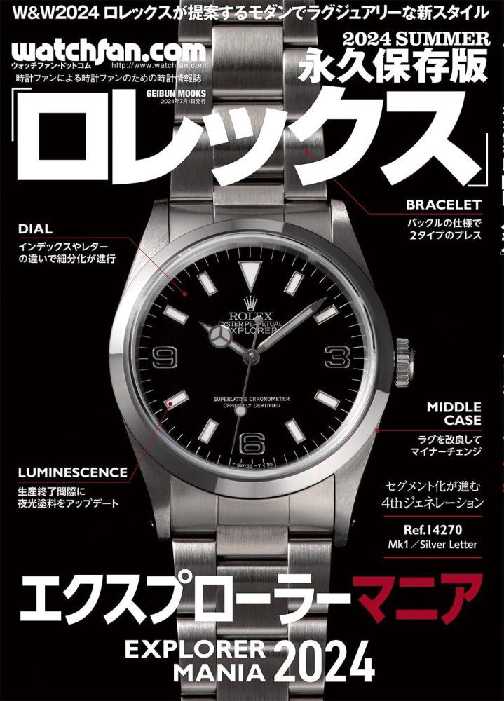 Hobbies, Sports, Practical Use 13-4 Watchfan.Com 2024 Summer Geibun Mooks