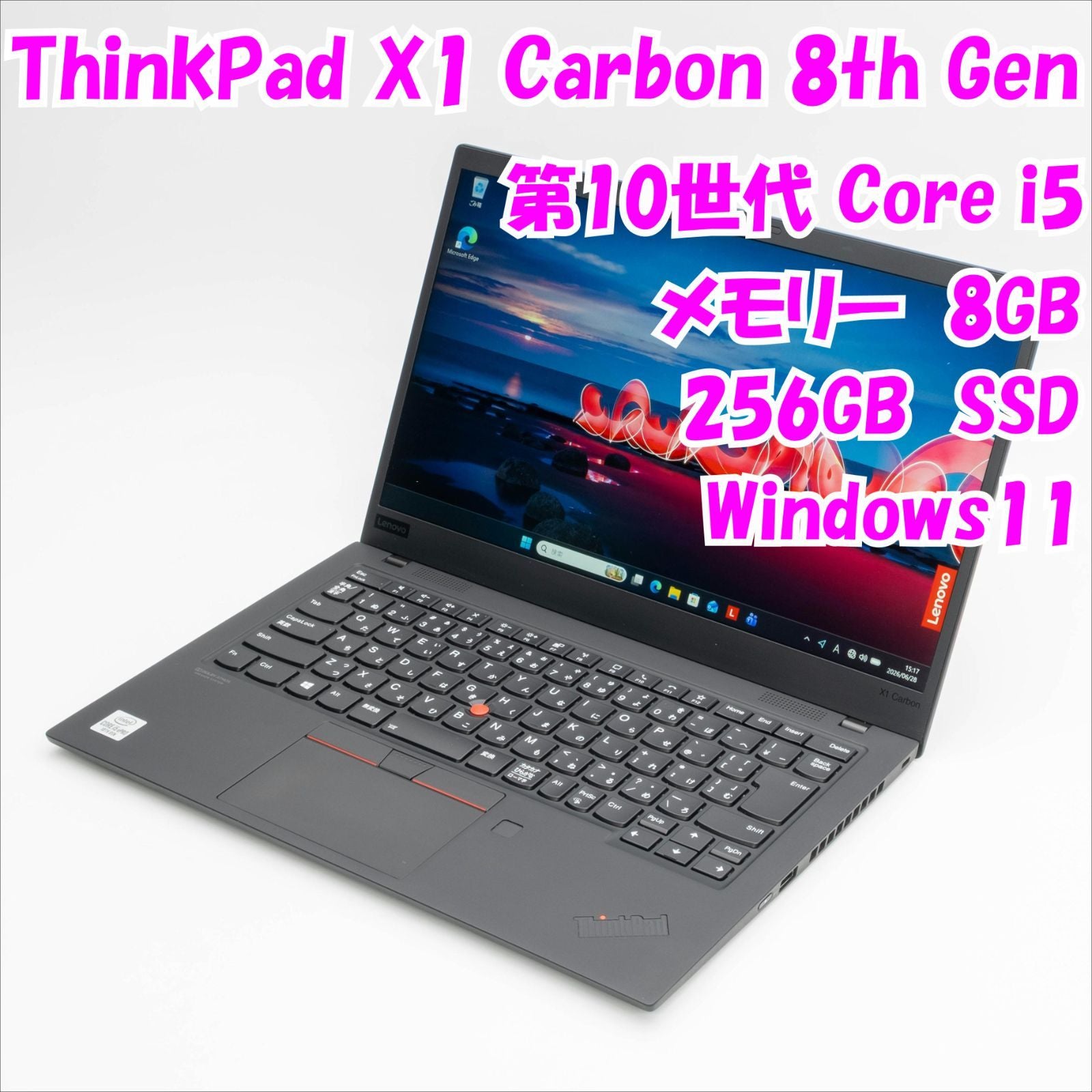 Lenovo Windows Notebook Body Thinkpad X1 Carbon 8Th Gen 14 Windows11 36182