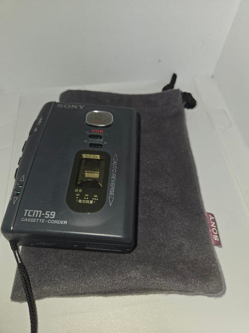 Sony Cassette Player Tcm-59 Ok