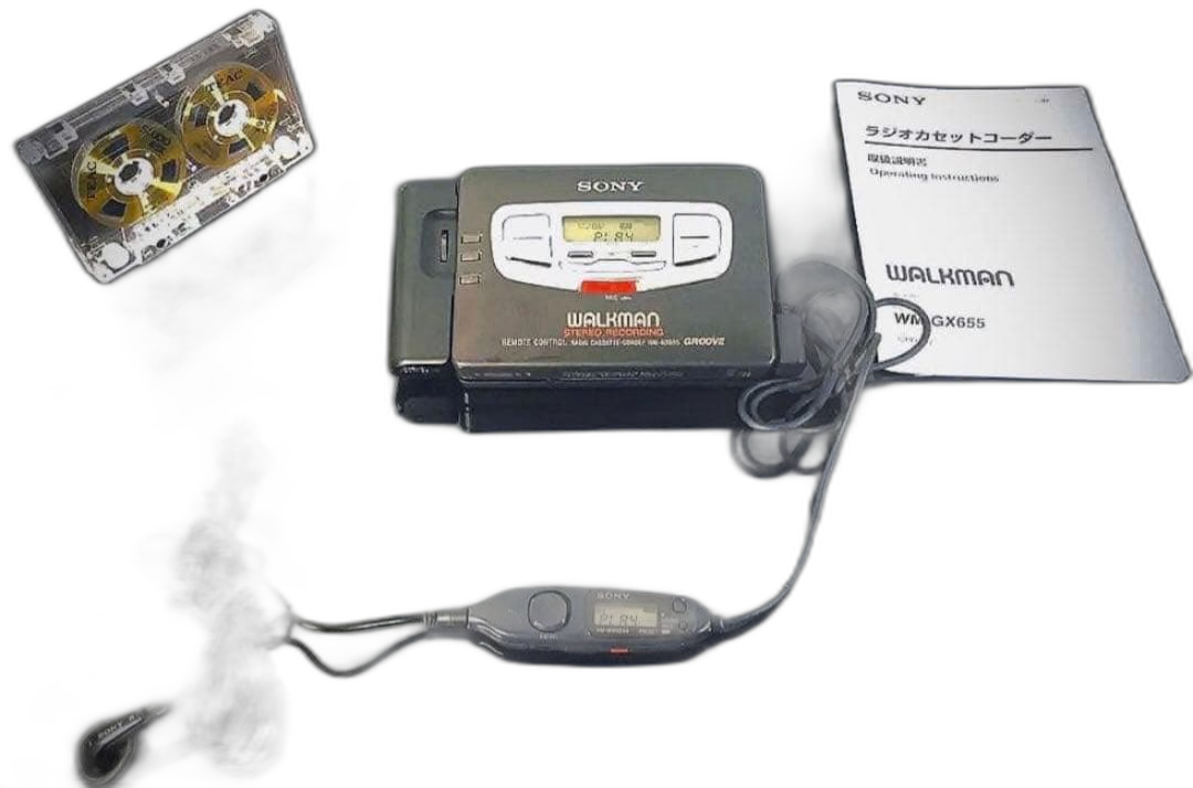 Sony Cassette Player Wm-Gx655