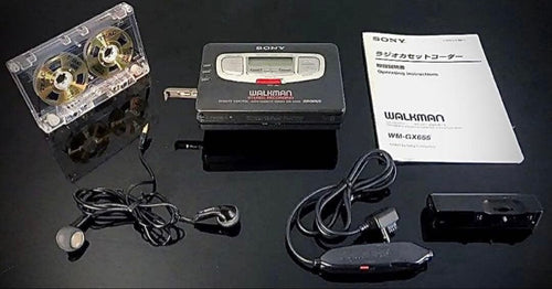 Sony Cassette Player Wm-Gx655