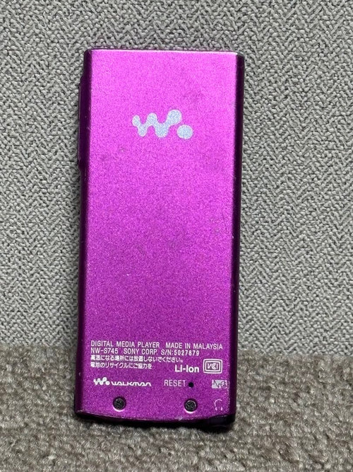 Sony Digital Audio Players Walkman Nw-S745K 16Gb