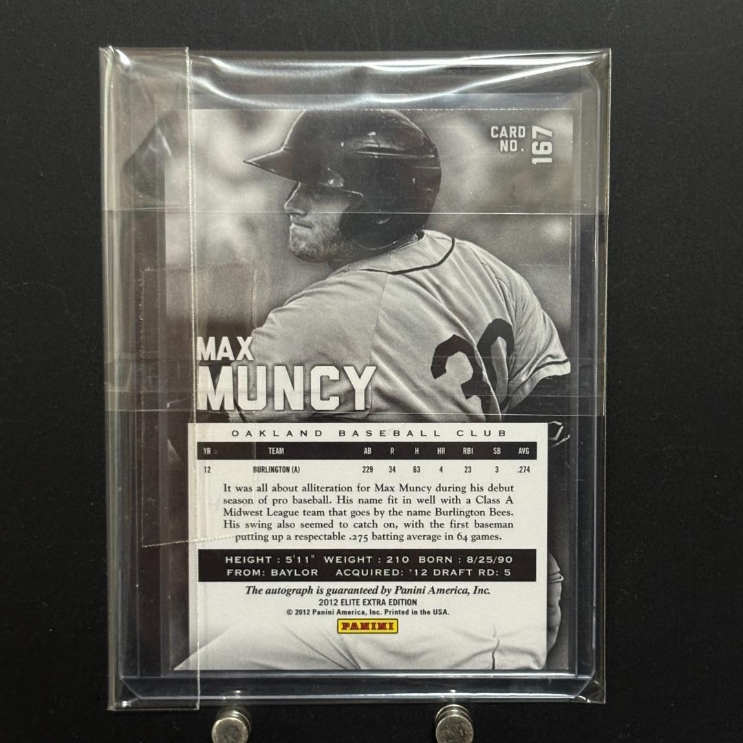 Mlb 2012 Elite Max Muncy Auto /782 Rc