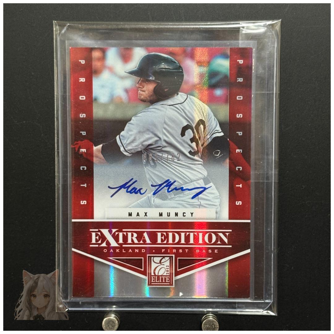 Mlb 2012 Elite Max Muncy Auto /782 Rc