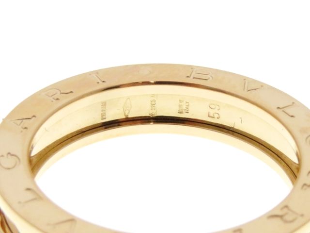 Bvlgari Ring B-Zero1R/Pg/8.4G/#59 Xs K18 K18Yg 437