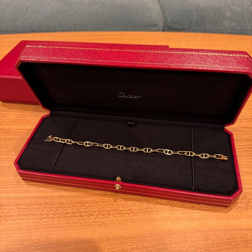 Cartier Bracelets Vintage Anchor Chain Yg750