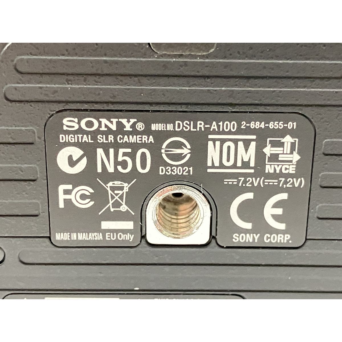 Digital Slr Sony 100 Dslr-A100 W11015520