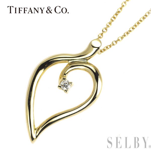 Tiffany Necklace K18Yg