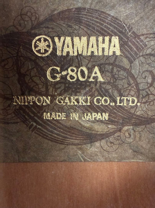 Yamaha Classical Guitars G-80A