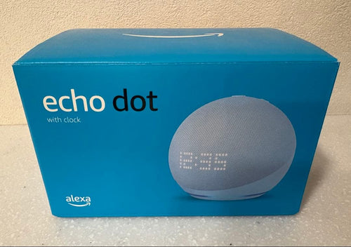 Amazon Smart Speakers Echo Dot With Clock
