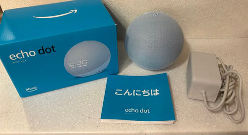 Amazon Smart Speakers Echo Dot With Clock