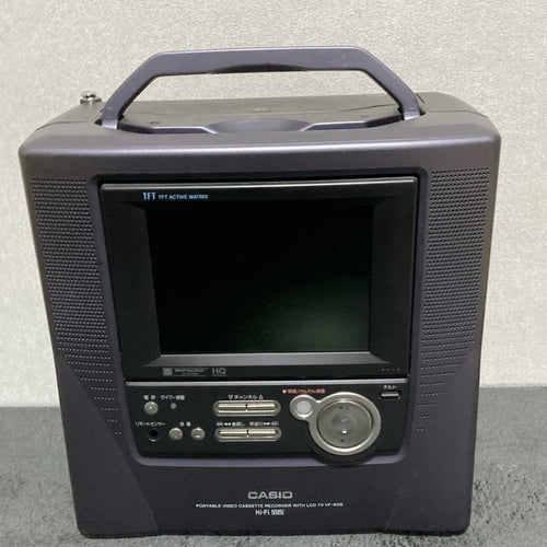 Casio Portable Tv Vcr Lcdtv Vf-60S