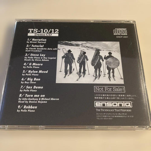 Overseas Music Ensoniq Ts-10/12 Demo Cd