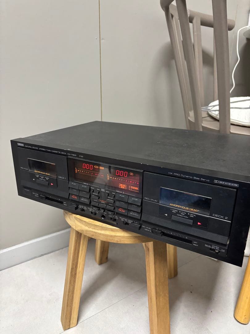 Cd Md Cassette Deck Yamaha Kx-T900