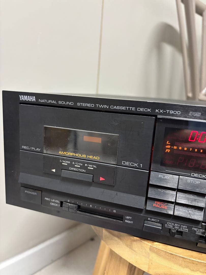 Cd Md Cassette Deck Yamaha Kx-T900