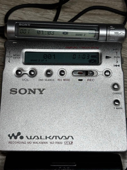 Sony Portable Md Players Mz-R900