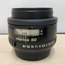 Pentax Lens (Single Focus) 00134 Smc Pentax-Fa F1.4 Af