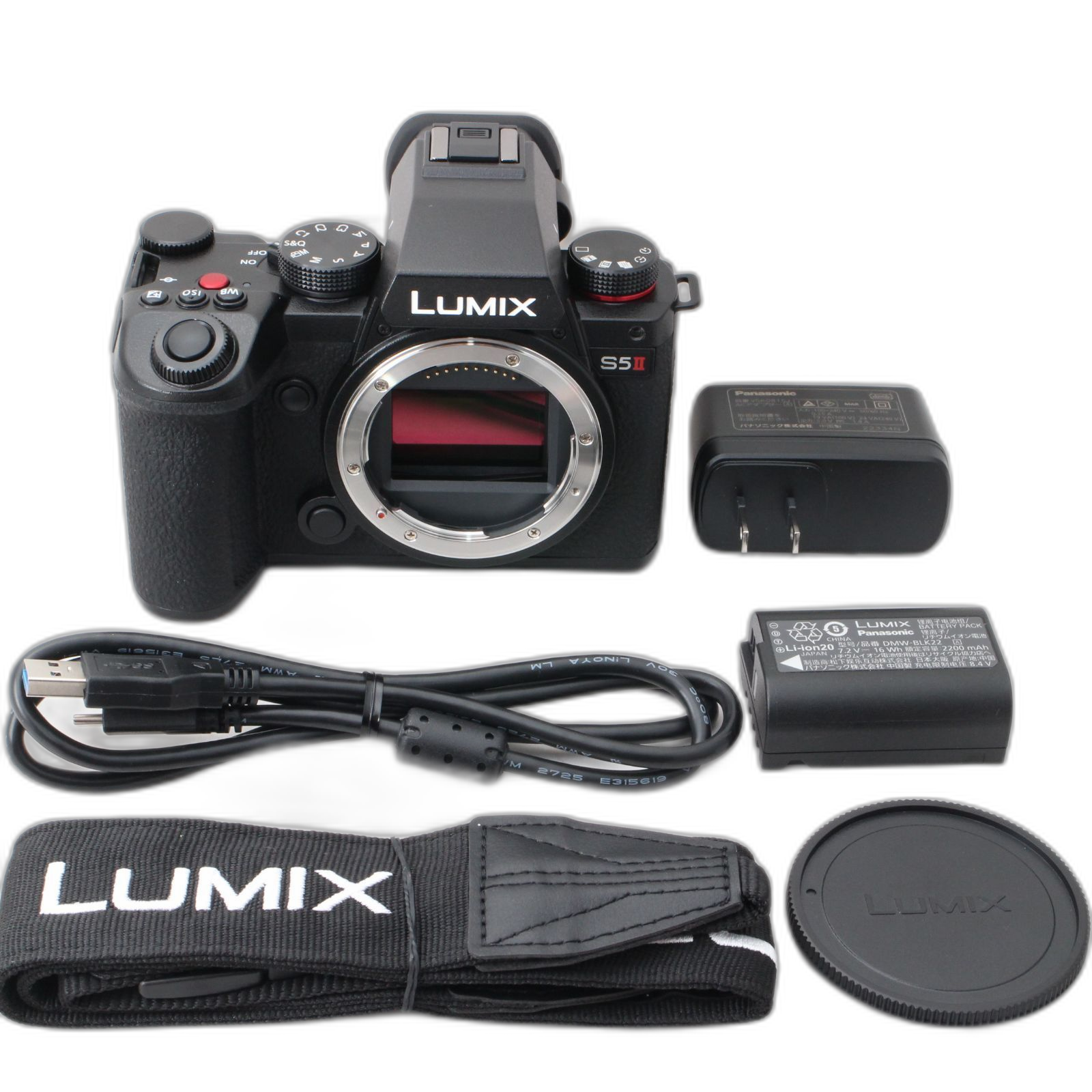 Panasonic Mirrorless Interchangeable Lips Lumix S5 Ii S5M2 Dc-S5M2 #4930