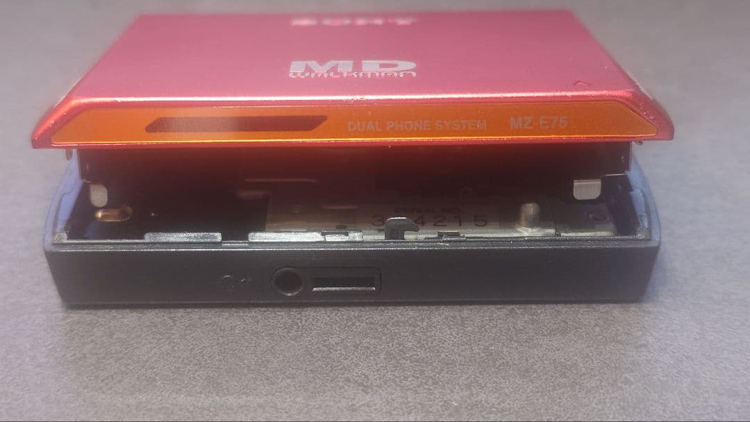 Sony Portable Md Player Mz-E75