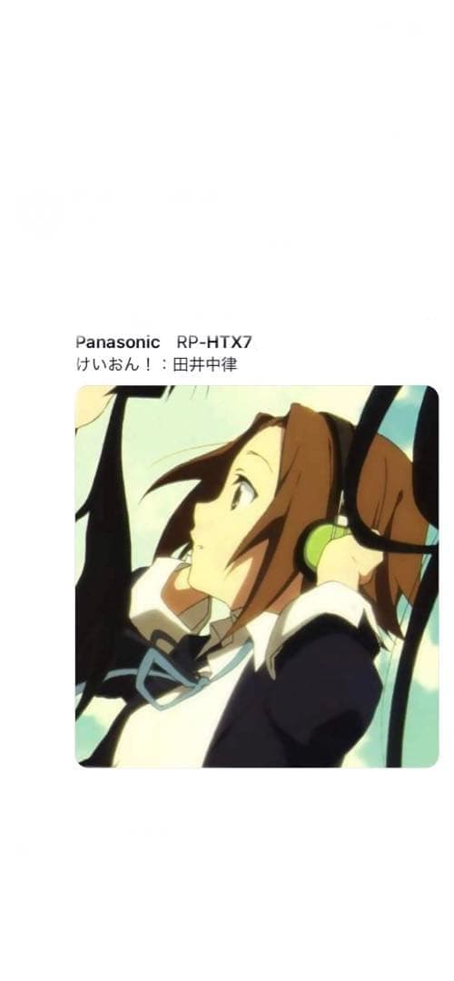 Panasonic Wired Headphones Rp- Htx7-K
