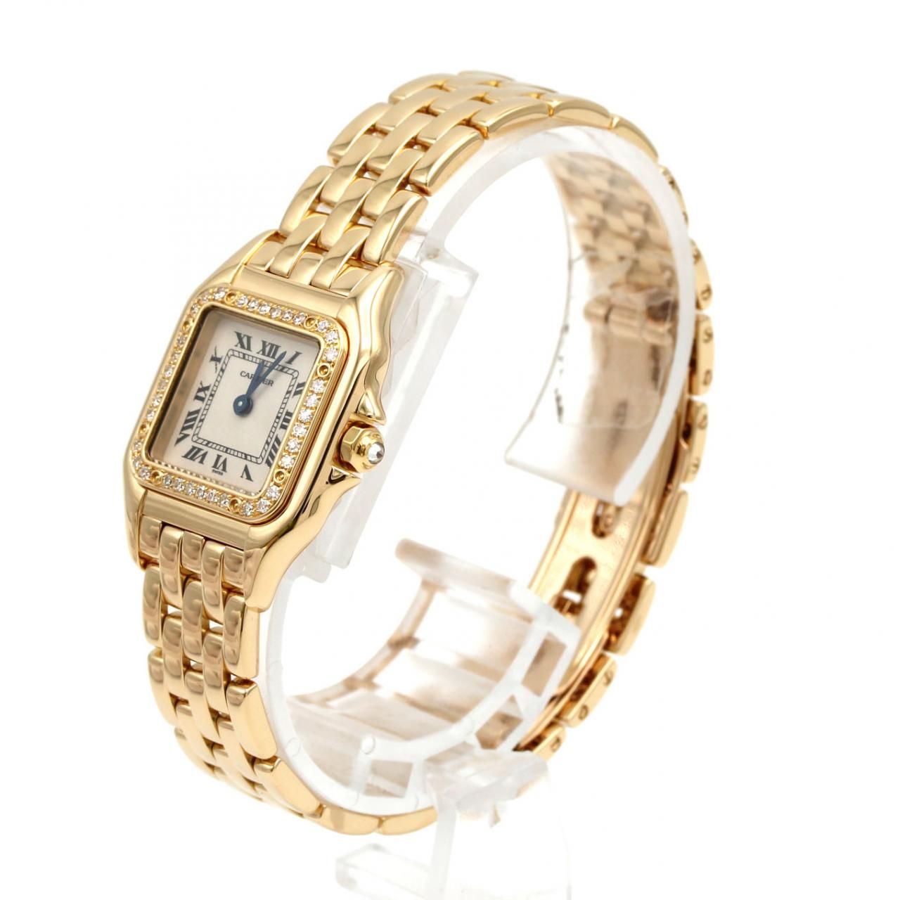 Cartier Watch (Quartz) Sm Yg/D Wf3070B9 Yg