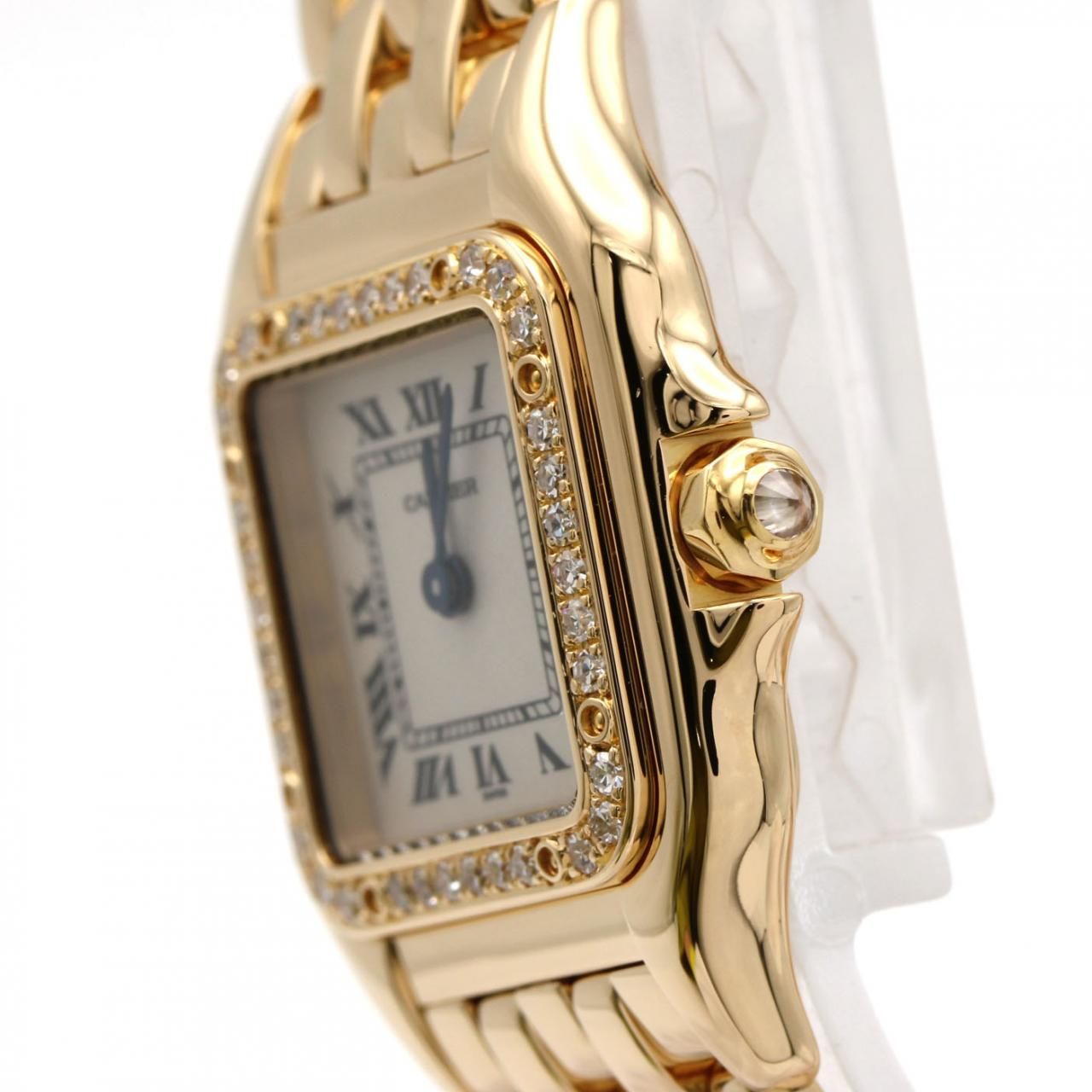 Cartier Watch (Quartz) Sm Yg/D Wf3070B9 Yg