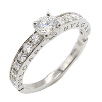 Bvlgari Ring Pt950 Used A