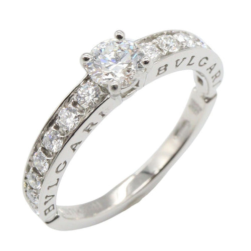 Bvlgari Ring Pt950 Used A