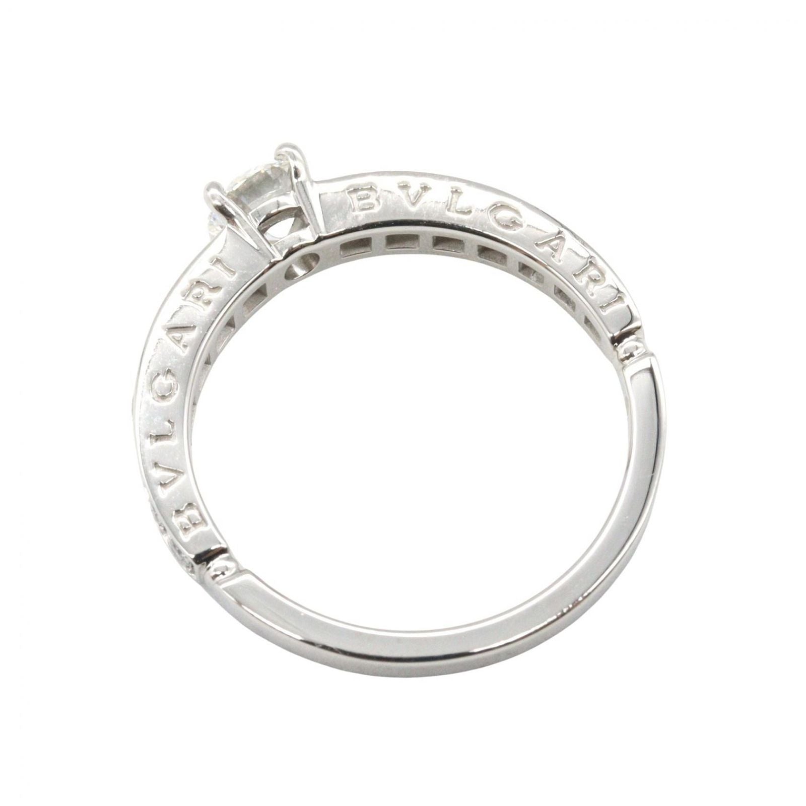 Bvlgari Ring Pt950 Used A